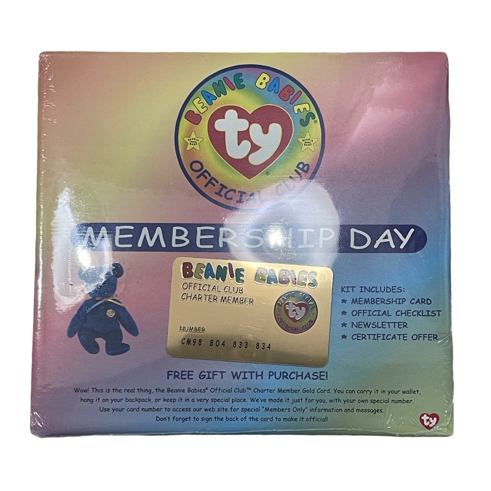 Ty Beanie Babies Official Club Membership Kit from 1998